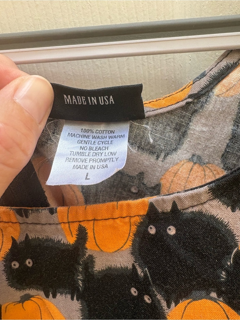 ModCloth Black Cat & Retrolicious Cat Pumpkin Print A-Line Dresses - Picture 11 of 11